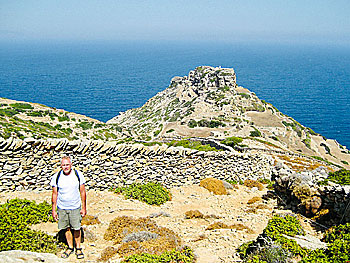 Ancient Arkesini på Amorgos.