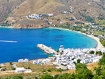 Byn Aegiali på Amorgos.