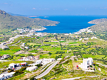 Byn Katapola på Amorgos.